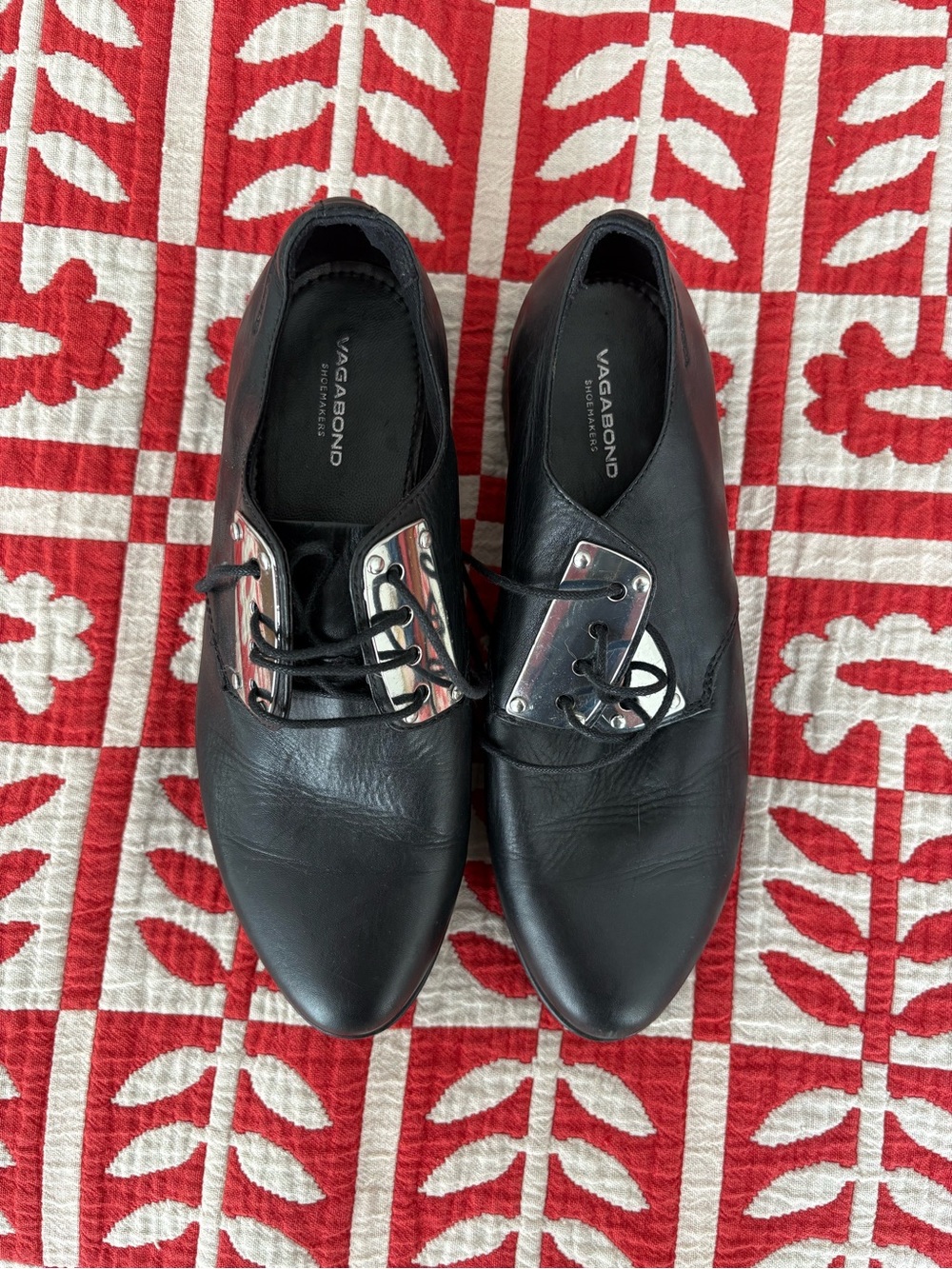 Vagabond platform leather oxfords sz 7/37